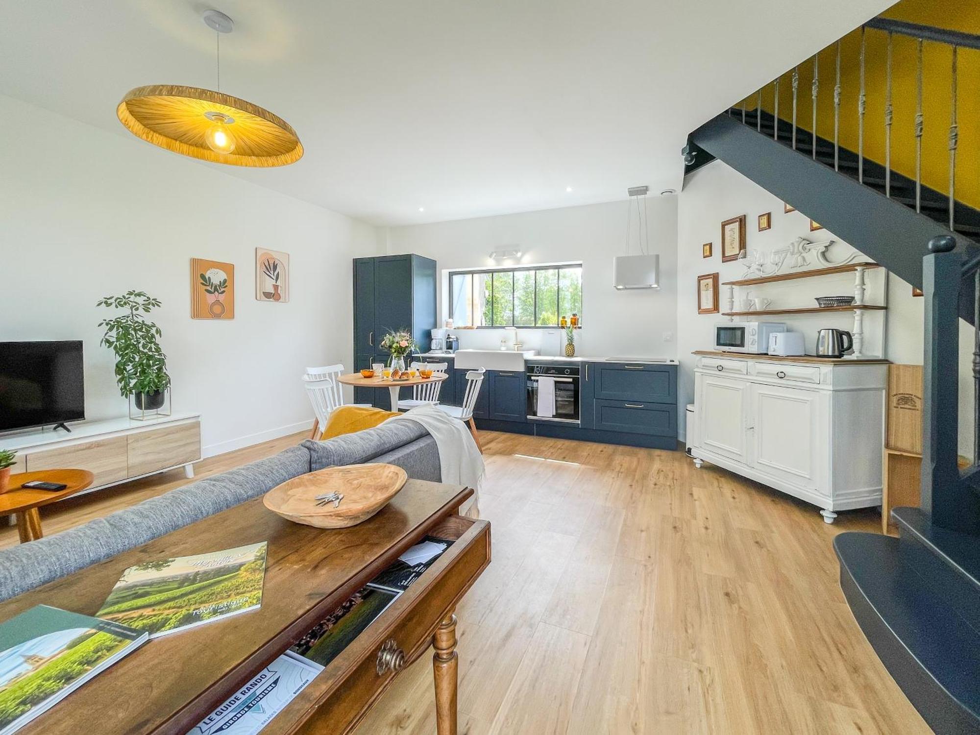 Maison Cosy Avec Vue Sur Les Vignes. Libourne Eksteriør bilde