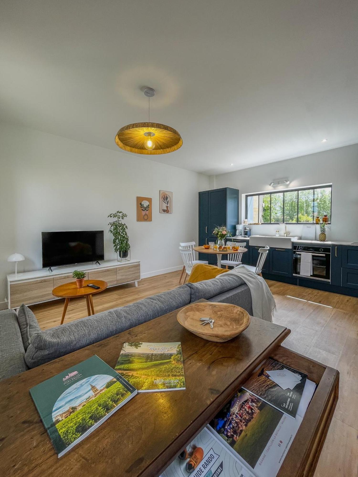 Maison Cosy Avec Vue Sur Les Vignes. Libourne Eksteriør bilde